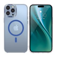 iPhone 15 Pro Skal TPU MagSafe Blå