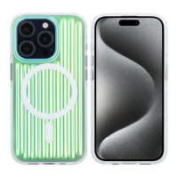 iPhone 15 Pro Skal TPU MagSafe Grön