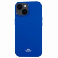 iPhone 15 Skal Jelly Glitter Blå