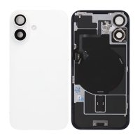 iPhone 16 Baksida Glas - Vit