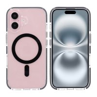 iPhone 16 Skal Stöttålig MagSafe Svart