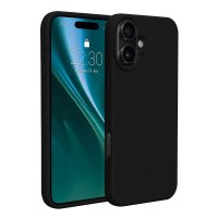iPhone 16 Skal Silikon Svart