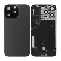 iPhone 16 Pro Max Baksida Glas - Svart
