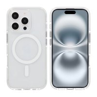 iPhone 16 Pro Max Skal Stöttålig MagSafe Vit