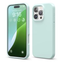 iPhone 16 Pro Skal Silikon Grön