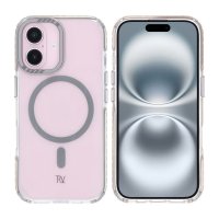 iPhone 16 Skal TPU MagSafe Grå