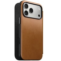 iPhone 17 Pro Max Fodral Modern Leather Folio English Tan