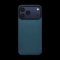 iPhone 17 Pro Max Skal Edge Black/Blue Twill