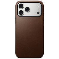 iPhone 17 Pro Max Skal Modern Leather Case Brun
