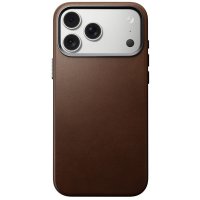 iPhone 17 Pro Max Skal Traditional Leather Case Brun