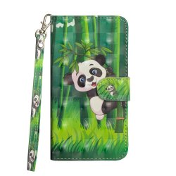 iPhone 7/8/SE 2020 Plånboksfodral Kortfack Motiv Panda
