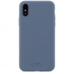 iPhone X/Xs Skal Silikon Pacific Blue