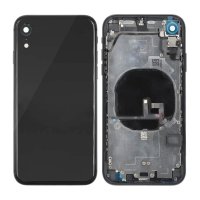 iPhone XR Baksida med Komplett Ram Premium - Svart