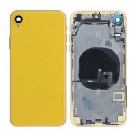 iPhone XR Baksida med Komplett Ram Premium - Gul
