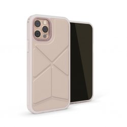 iPhone 12 Pro Max Skal Origami Snap Dusty Pink