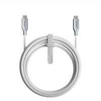 Kabel Kevlar USB-C 3m Vit