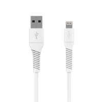 Kabel Liquid Silicone USB-A/Lightning 1.2m Vit