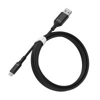 Kabel Micro-USB till USB-A 2m Svart