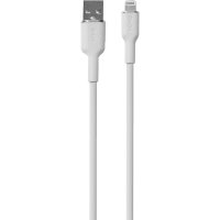 Kabel Soft Charge & Sync Cable USB-A/Lightning 1.5m Vit