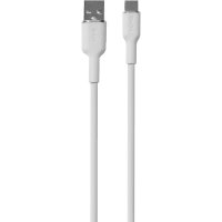 Kabel Soft Charge & Sync Cable USB-A/USB-C 1.5m Vit