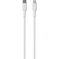Kabel Soft Charge & Sync Cable USB-C/Lightning 1.5m Vit