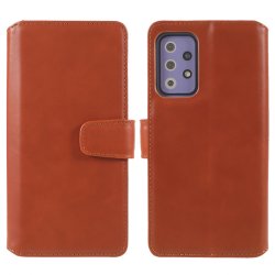 Samsung Galaxy A52/A52s 5G Fodral Essential Leather Maple Brown