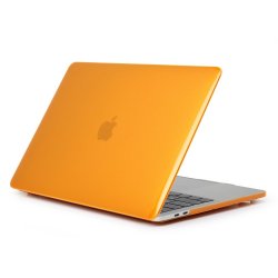 Macbook Air 13 (A1932. A2179. A2337) Skal See-through Orange