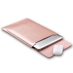 MacBook Pro 13 Touch Bar (A1706 A1708 A1989 A2159) Sleeve med Flärp Roseguld