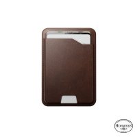 MagSafe Korthållare Leather Mag Wallet Find My Tracking Brun