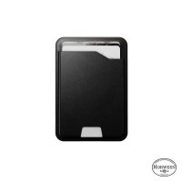 MagSafe Korthållare Leather Mag Wallet Find My Tracking Svart