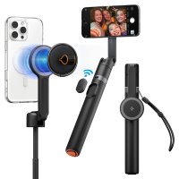 MagSafe Tripod Selfie Stick Mag Fit Svart