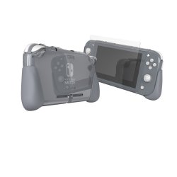 Nintendo Switch Lite Skal med Skärmskydd Kita Grip 360 Clear