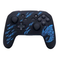 Nintendo Switch Pro Kontroll Skal Silikon Blå