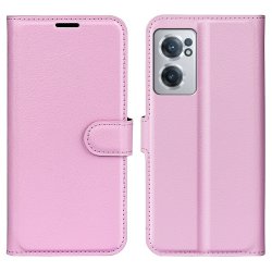 OnePlus Nord CE 2 5G Fodral Litchi Rosa