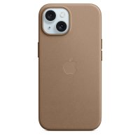 Original iPhone 15 Skal FineWoven MagSafe Mullvadsbrun