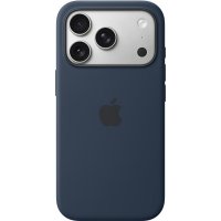Original iPhone 17 Pro Max Skal Silicone Case MagSafe Midnight