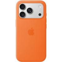 Original iPhone 17 Pro Skal Silicone Case MagSafe Orange