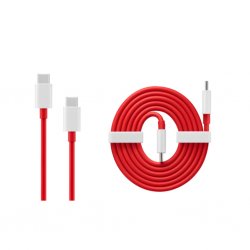 Kabel Type-C till Type-C 1 meter Röd