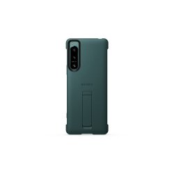 Original Xperia 5 IV Skal Style Cover with Stand Grön