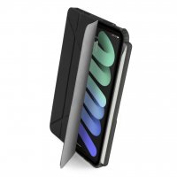 iPad mini (gen 6)/iPad mini (A17 Pro) Fodral Origami No3 Pencil Case Svart