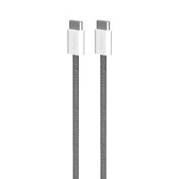 Kabel Fabrik 2.0 60W USB-C till USB-C 1.5m Grå