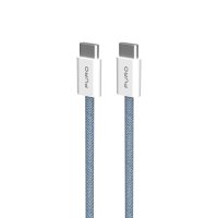 Kabel Fabrik 2.0 60W USB-C till USB-C 1.5m Blue Lagoon