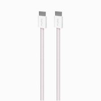 Kabel Fabrik 2.0 60W USB-C till USB-C 1.5m Rosa