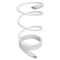 Kabel Magnetisk USB-C till USB-C 1m Vit