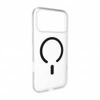 iPhone 17 Pro Skal Lite Mag Transparent Svart