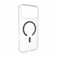iPhone 17 Pro Skal Lite Mag Transparent Blå