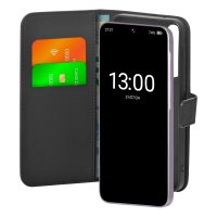 Samsung Galaxy A55 Fodral Wallet Stand Svart