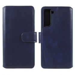 Samsung Galaxy S22 Plus Fodral Essential Leather Heron Blue