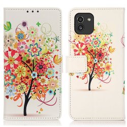 Samsung Galaxy A03 Fodral Motiv Blommande Träd