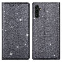 Samsung Galaxy A05s Fodral Glitter Grå